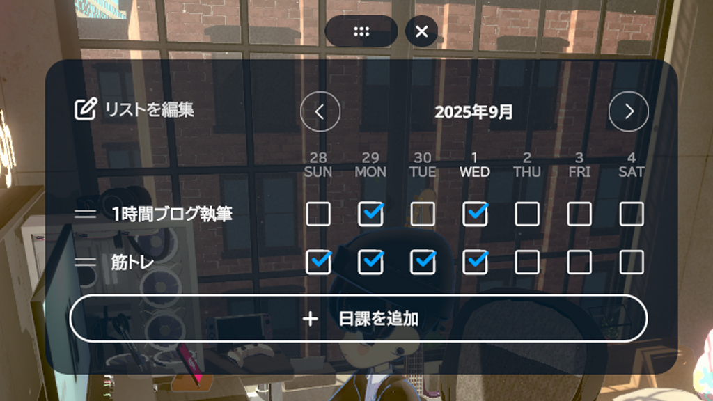 goghの日課